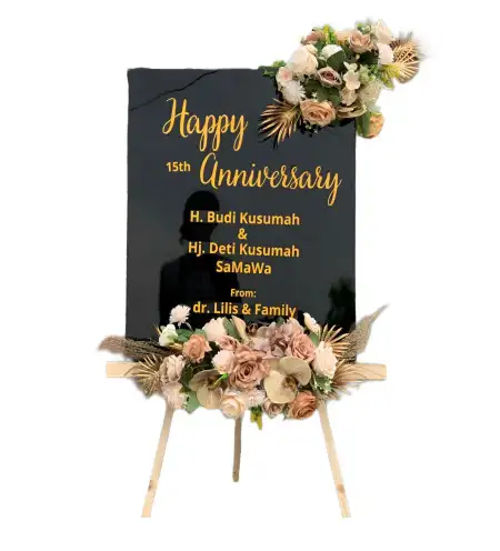 Papan Bunga Akrilik Kepulauan Mentawai